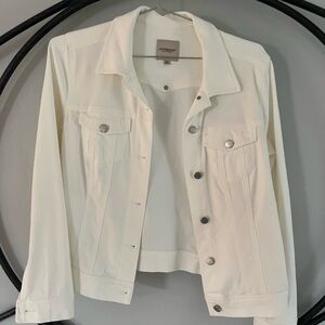 Liverpool White Denim Jacket - M